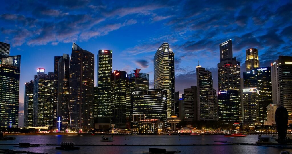 Photography of City During Dusk