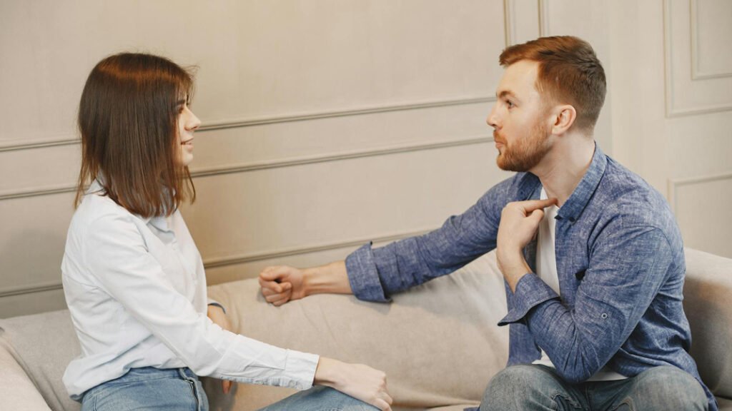 Couple Talking